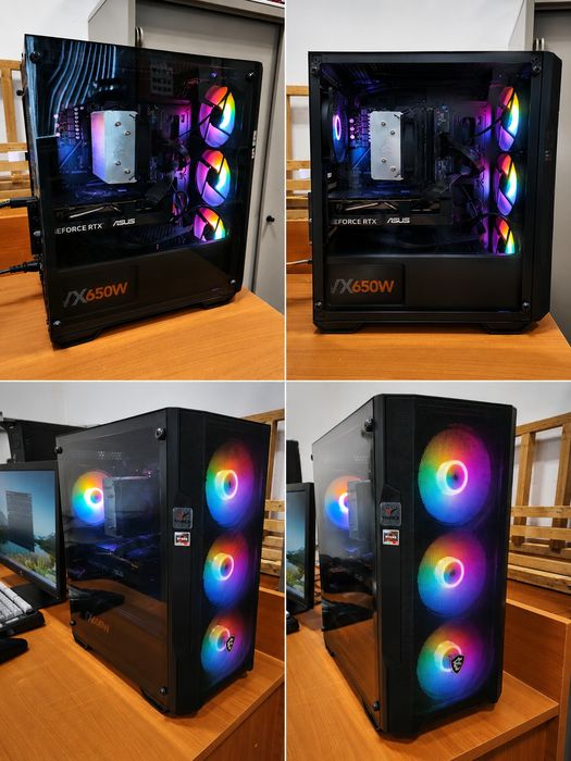 Vendo PC Gaming Ryzen 7 5700X + RTX 5060 8GB + 16GB RAM + SSD NVMe 1TB
