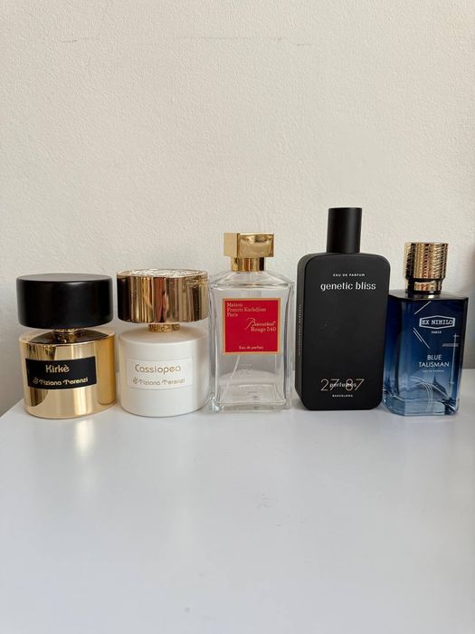 Пусті флакони з оригінальної парфумерії