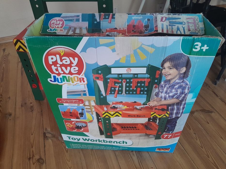 Warsztat narzędzia play tive junior lidl bosh stół Warszawa Bemowo