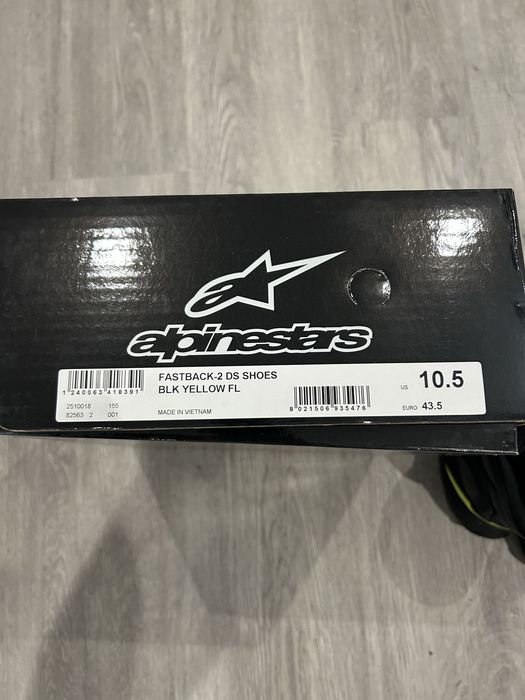 Botas motar alpinestar
