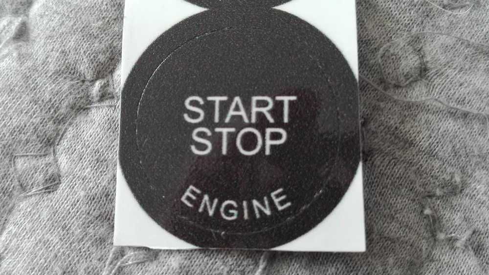 Naklejki na włącznik Start-Stop BMW