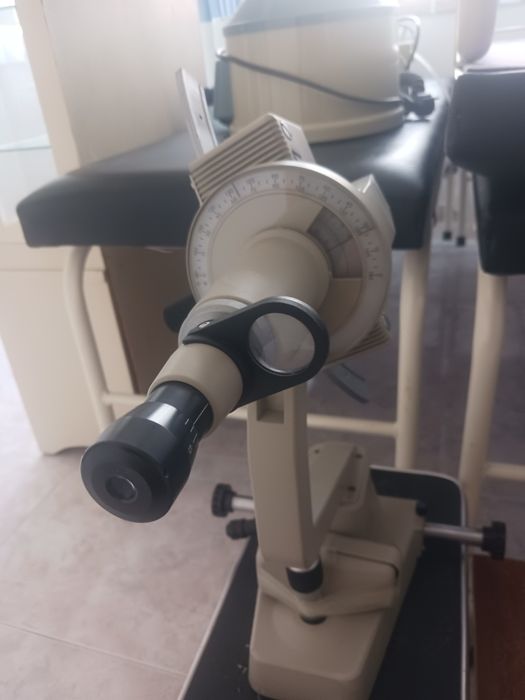 Microscópio oftalmologico lampeda de fenda