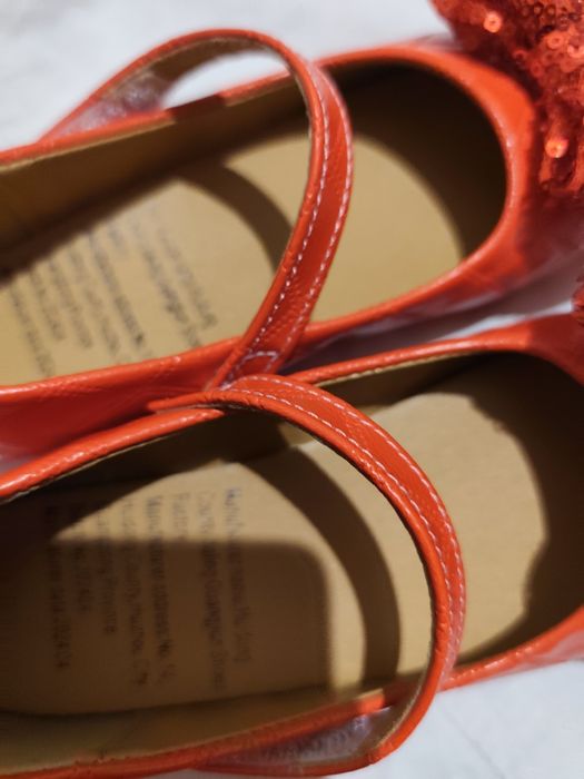 Святкові туфлі червоні 27 розмір