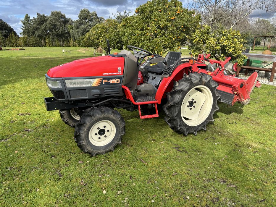 Trator Yanmar F180 - 4wd - com alfaias