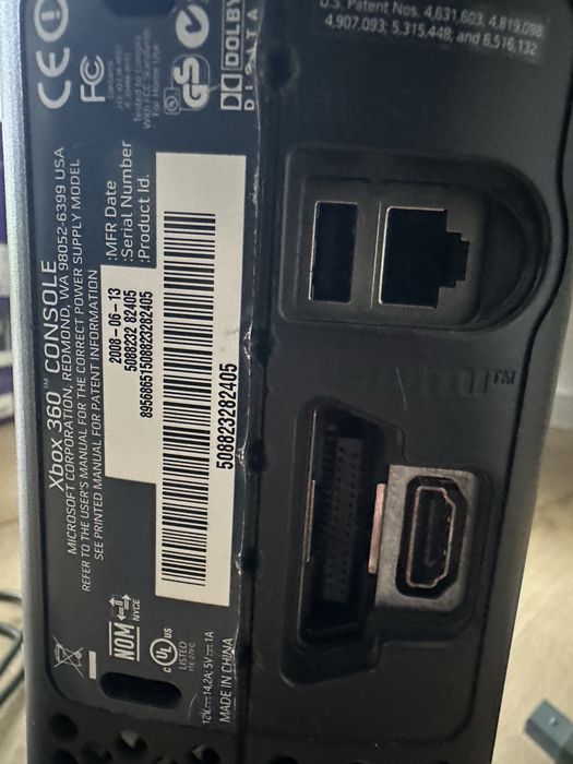 Xbox 360 Elite 120Gb zestaw Falcon stan BDB