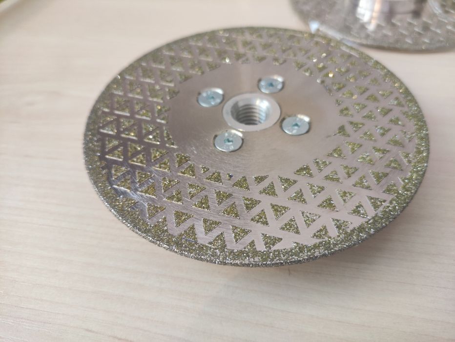 d125 Алмазный шлифовально-отрезной диск с фланцем для плитки камня