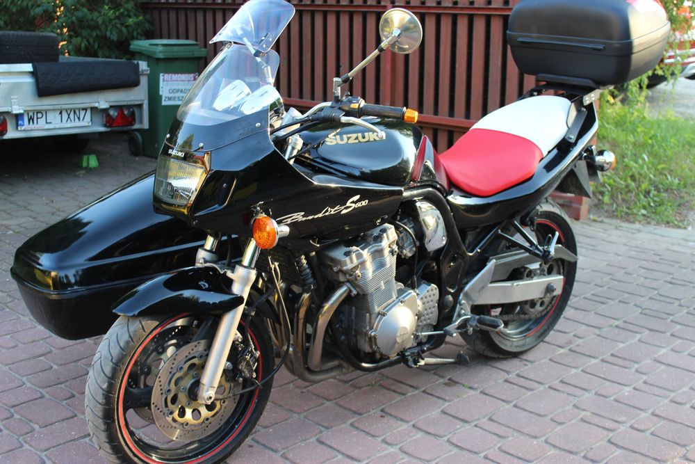 Suzuki - Motocykl z wózkiem bocznym - super stan - pilne