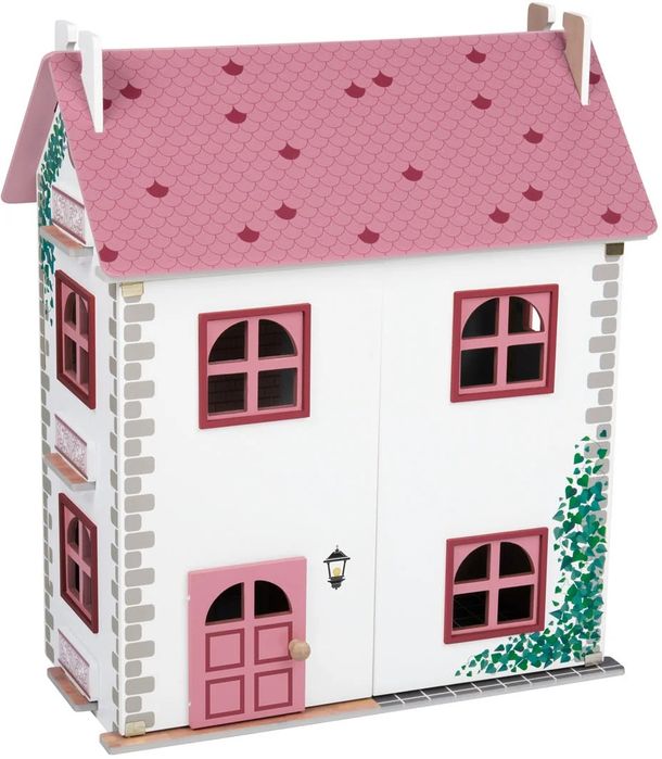Lidl Playtive duży domek dla lalek nowy różowy