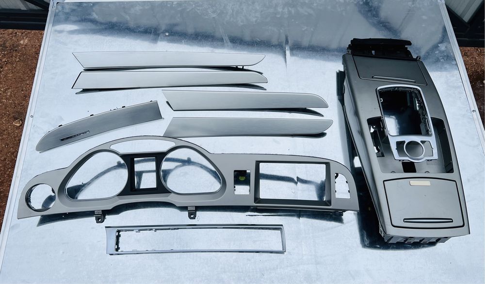 Декор Салону Audi A6 C6 Планки Вставки Алюміній