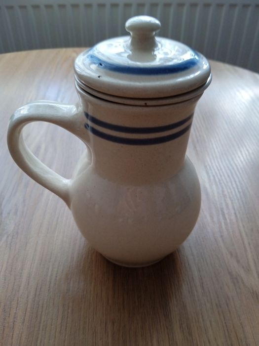 Komplet do grzanca lub herbat Czechosłowacja 8 częściowy