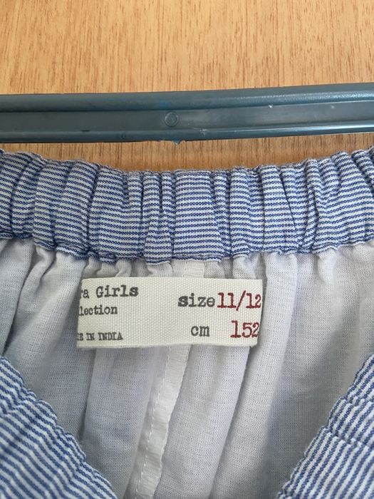 Vestido azul florido