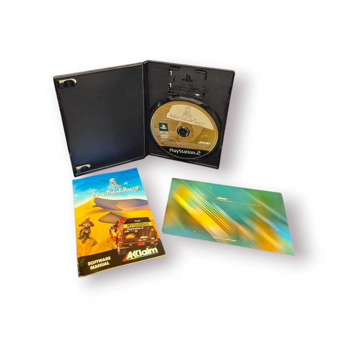 Paris-Dakar Rally – PlayStation 2 (Completo: Jogo + Manual + Folhetos)