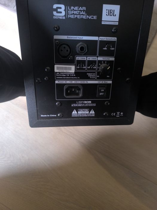 Jbl 305p Jbl Lsr305 Olx JBL LSR305 2-way Powered Studio Monitor
