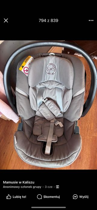 Nosidełko do samochodu Cybex