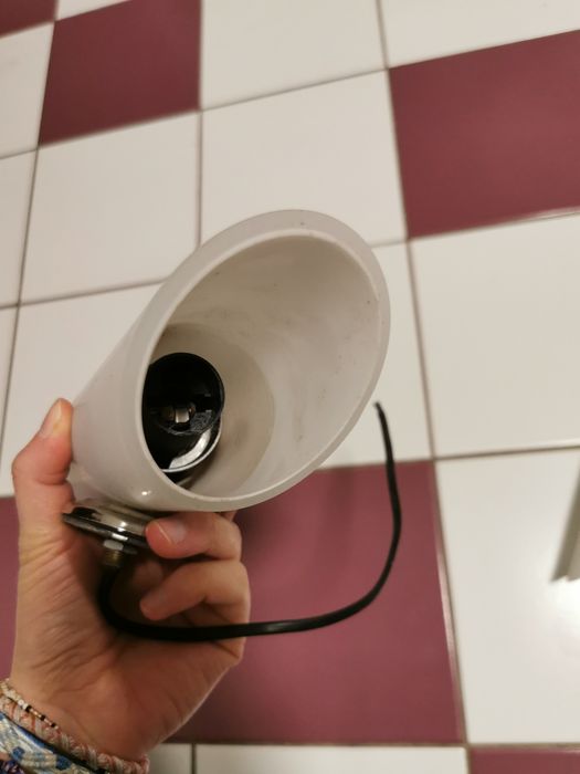 Szklane kinkiety / lampy