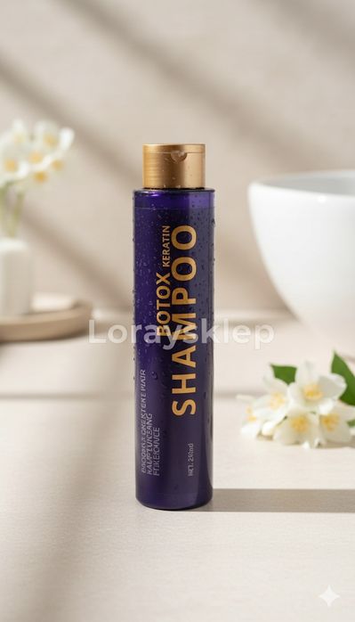 LUXELUX BOTOX KERATIN Szampon do Włosów Kontrolujący Sebum 250ml