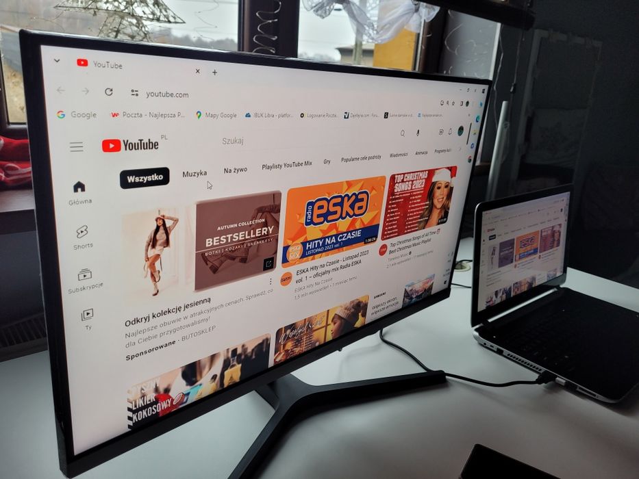4K Monitor SAMSUNG 28 cali U28R550UQU Stan idealny