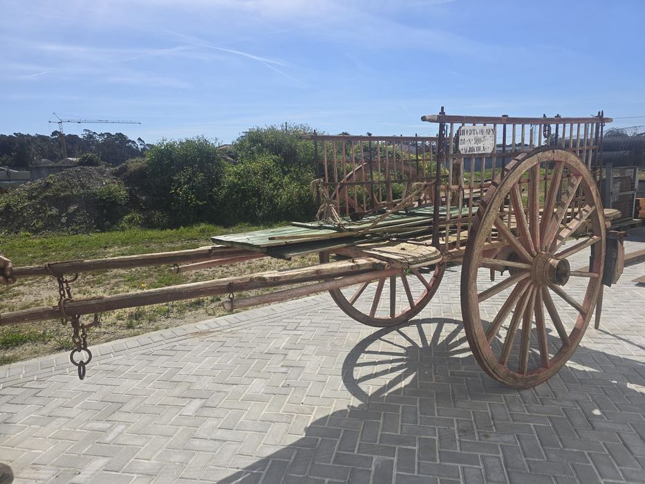 Charrete / carroça antiga agricola