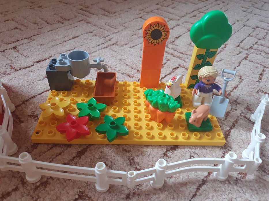 lego DUPLO farma + klocki podstawowe