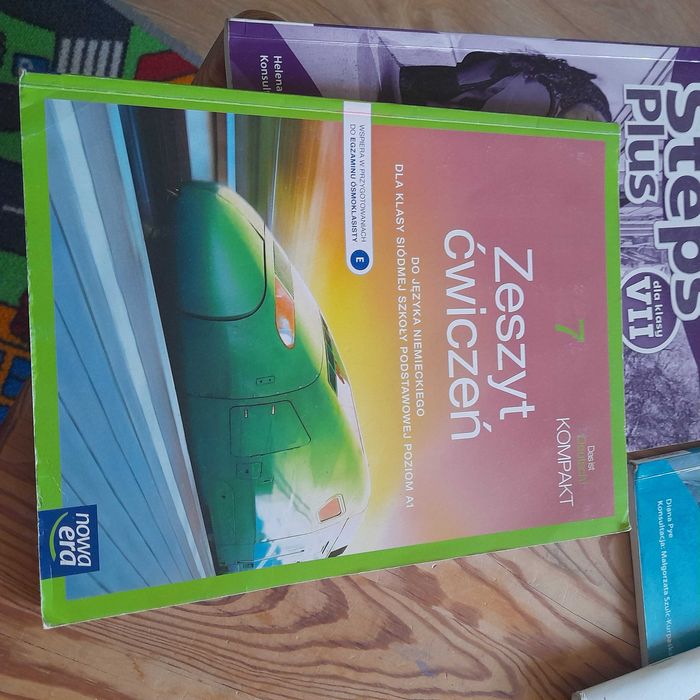 Ćw. kl. 7, nowa era, Steps plus ćw.j.ang, Zeszyt lektur zestaw
