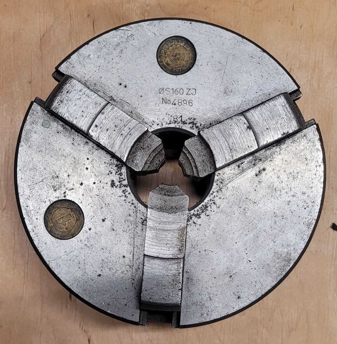 Uchwyt tokarski 160mm