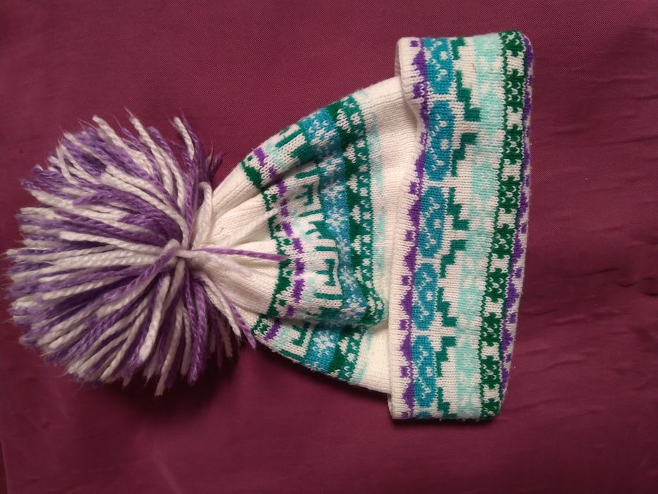 Czapka zimowa z pomponem