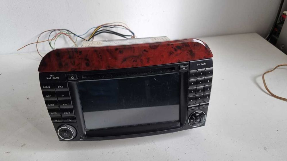 radio android bluetooth  mercedes s-klasa w220 lift