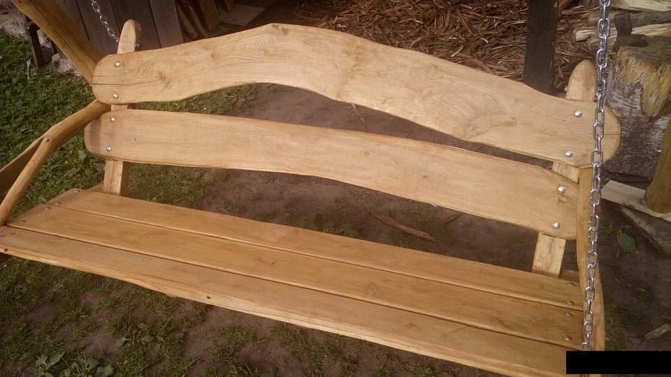 Huśtawka dębowa. Polecam!