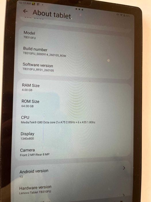Tablet Lenovo M9 64 GB 4 GB ram com capa silicone