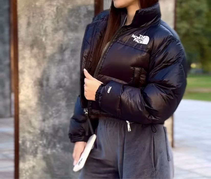 Укрроченный пуховик , куртка TNF The North Face 700