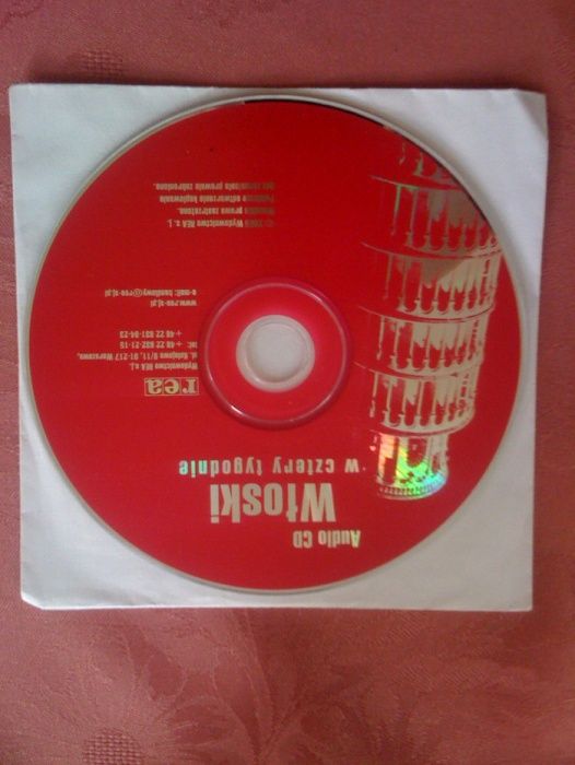 Włoski w cztery tygodnie - Płyta audio CD