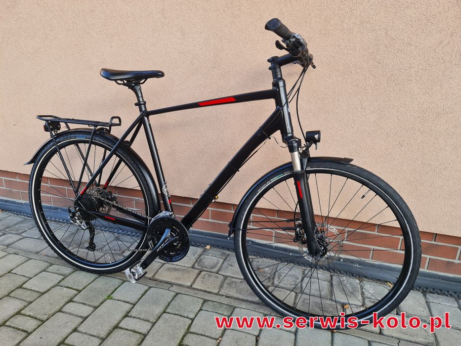 Rower męski trekkingowy RALEIGH koła 28 SHIMANO ALIVIO okazja rabat