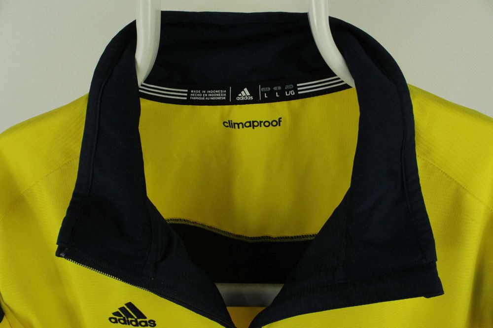 Спортивна куртка вітровка Adidas Michigan Wolverines Climaproof Windbreaker Розмір Л
