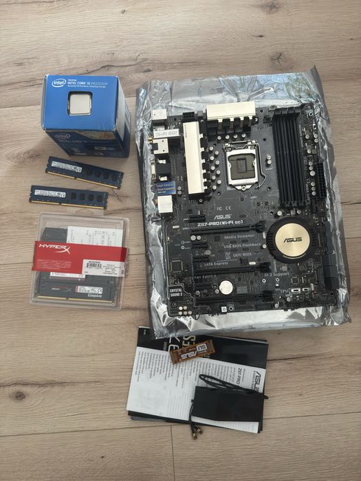 Asus Z97 PRO-WIFI, i5 4690k, 16GB DDR3