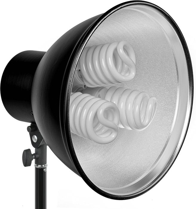 Bresser f000470 Conjunto Iluminação Fotográfica 55W x2 (240 cm)