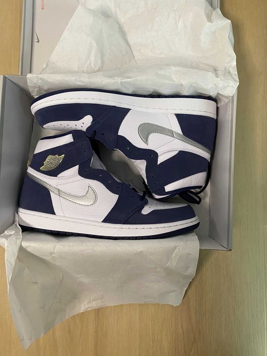 Buty Jordan 1 Retro High CO.JP Midnight Navy (2020) | 44.5