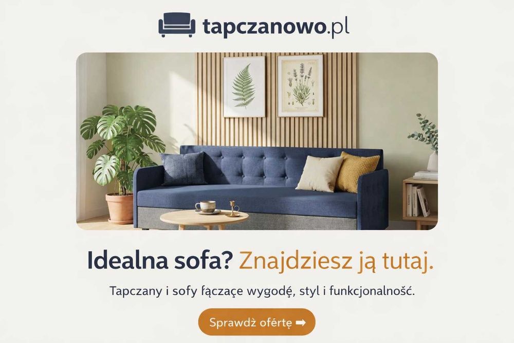Sofa tapczan młodzieżowy NOWY 80/195 z pojemnikiem