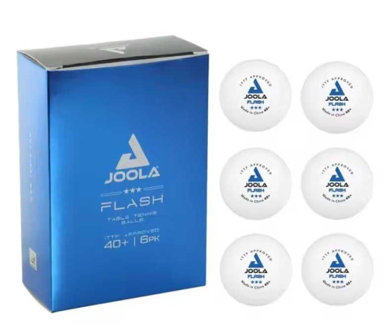 Мячи для настольного тенниса Joola Flash. ITTF, 3 звезды, бесшовные