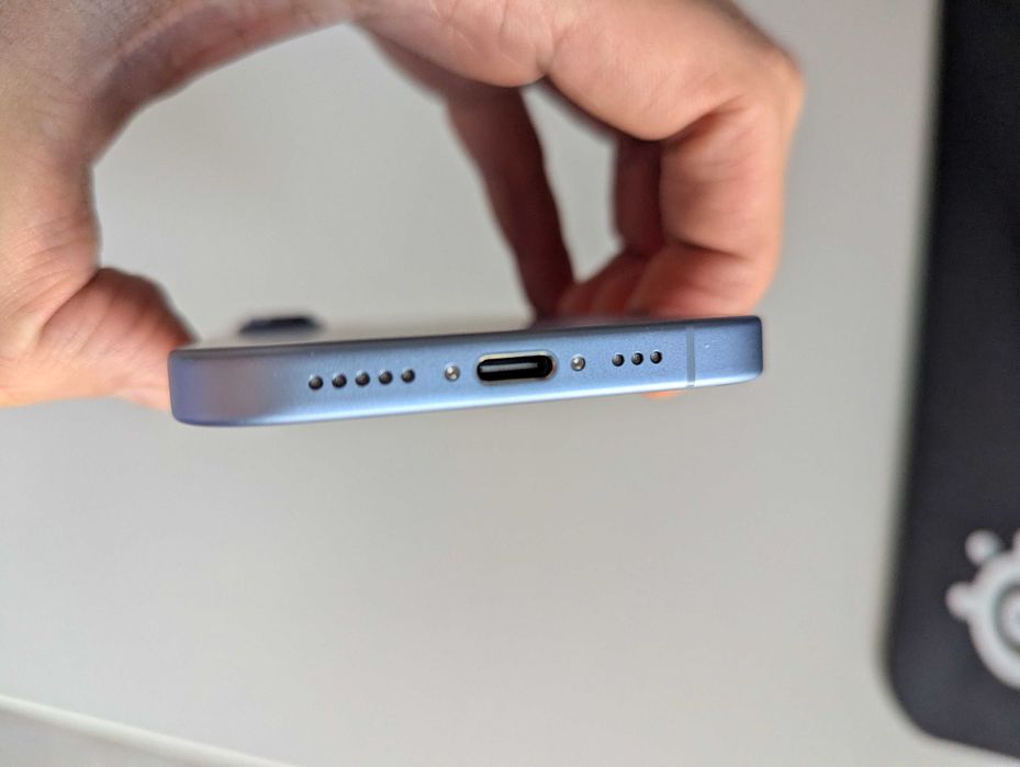 Apple iPhone 17 Azul 256GB Estado Novo eSIM 100% Bateria Neverlock