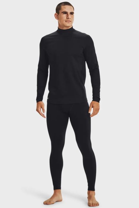 Чоловічі чорні термобрюки Under Armour Tac Legging CGI Base