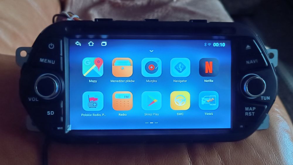 radio GPS nawigacja 7 cali kolor 3D android KAMERA wifi FIAT TIPO