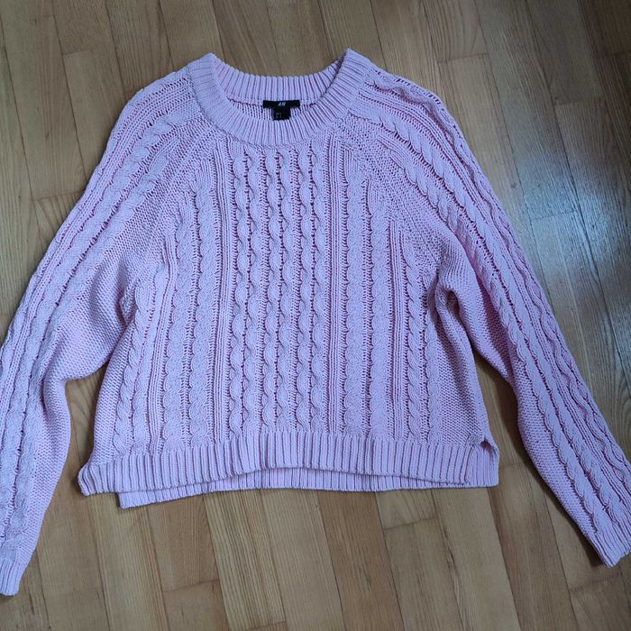 Sweterek różowy H&M