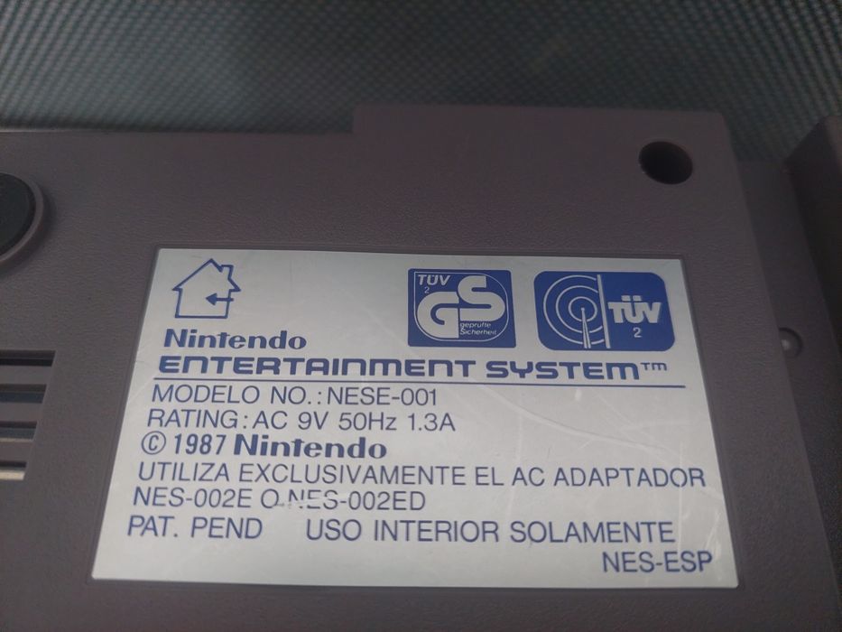 Consola Nintendo NES