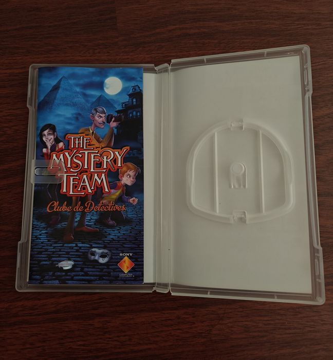 Caixa + Manual PSP The Mystery Team Clube de Detectives