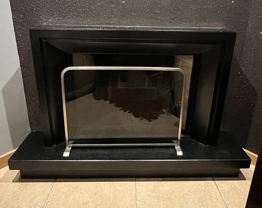 Resguardo lareira inox