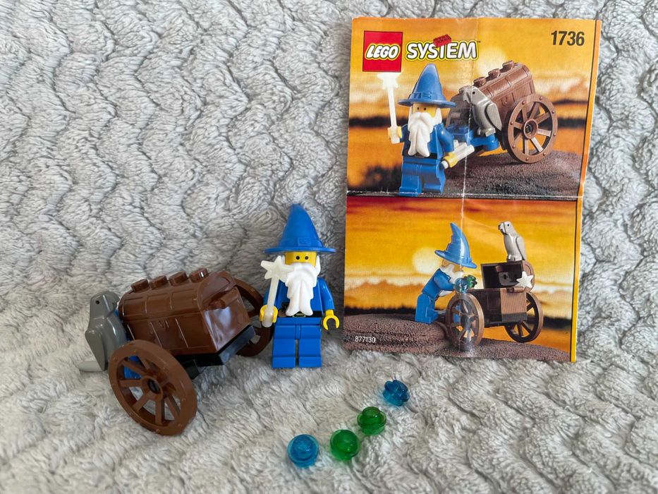 Lego 1736 Wizard's Cart = kompletny 100% + instrukcja Warszawa Mokotów ...