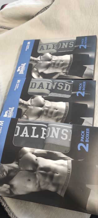 Zestaw bokserek Lonsdale 3x 2 pack (6sztuk) M