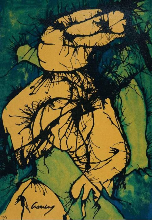 Serigrafia de Mario Cesariny