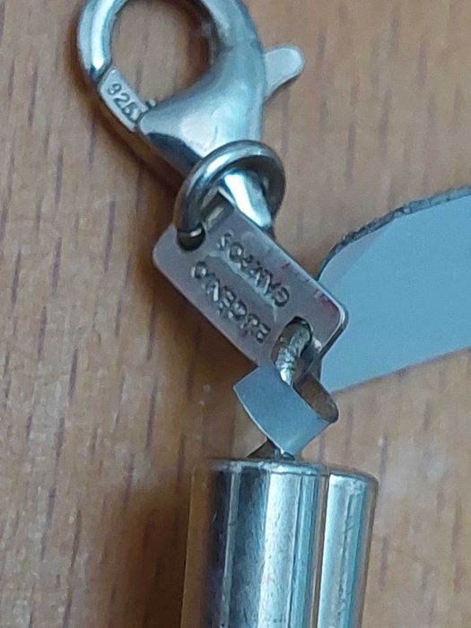 Pulseira de prata marca Eugénio Campos com cluster de brilhantes