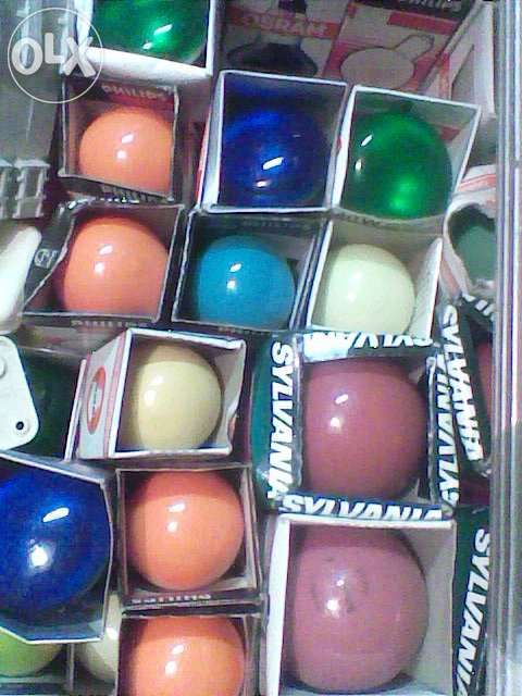 Colorful Lamp – Various Colors, Shapes, and Sizes: E14, E27, Also 12 V and 24 V64171725675905122